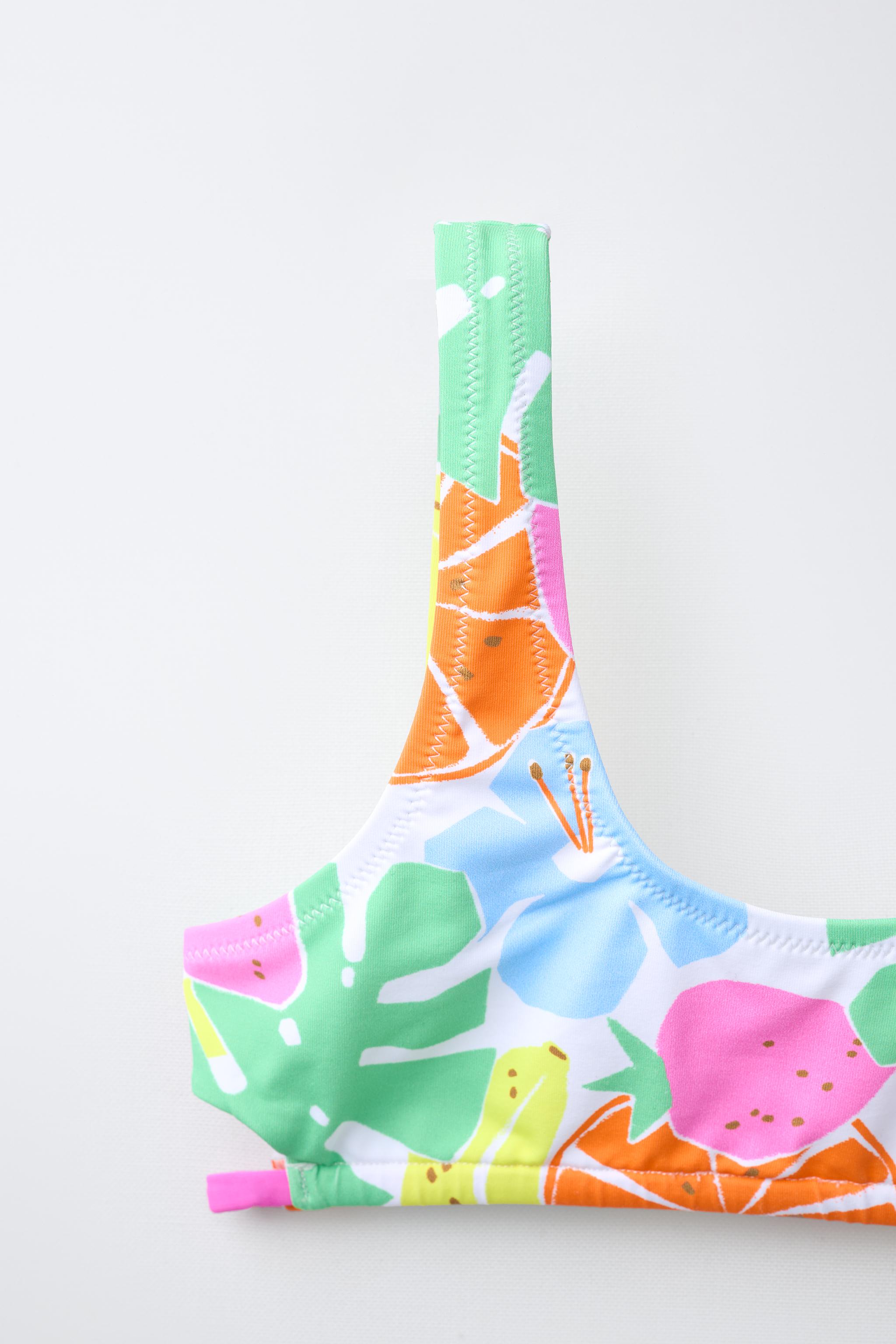 6-14 YEARS / FRUIT PRINT BIKINI